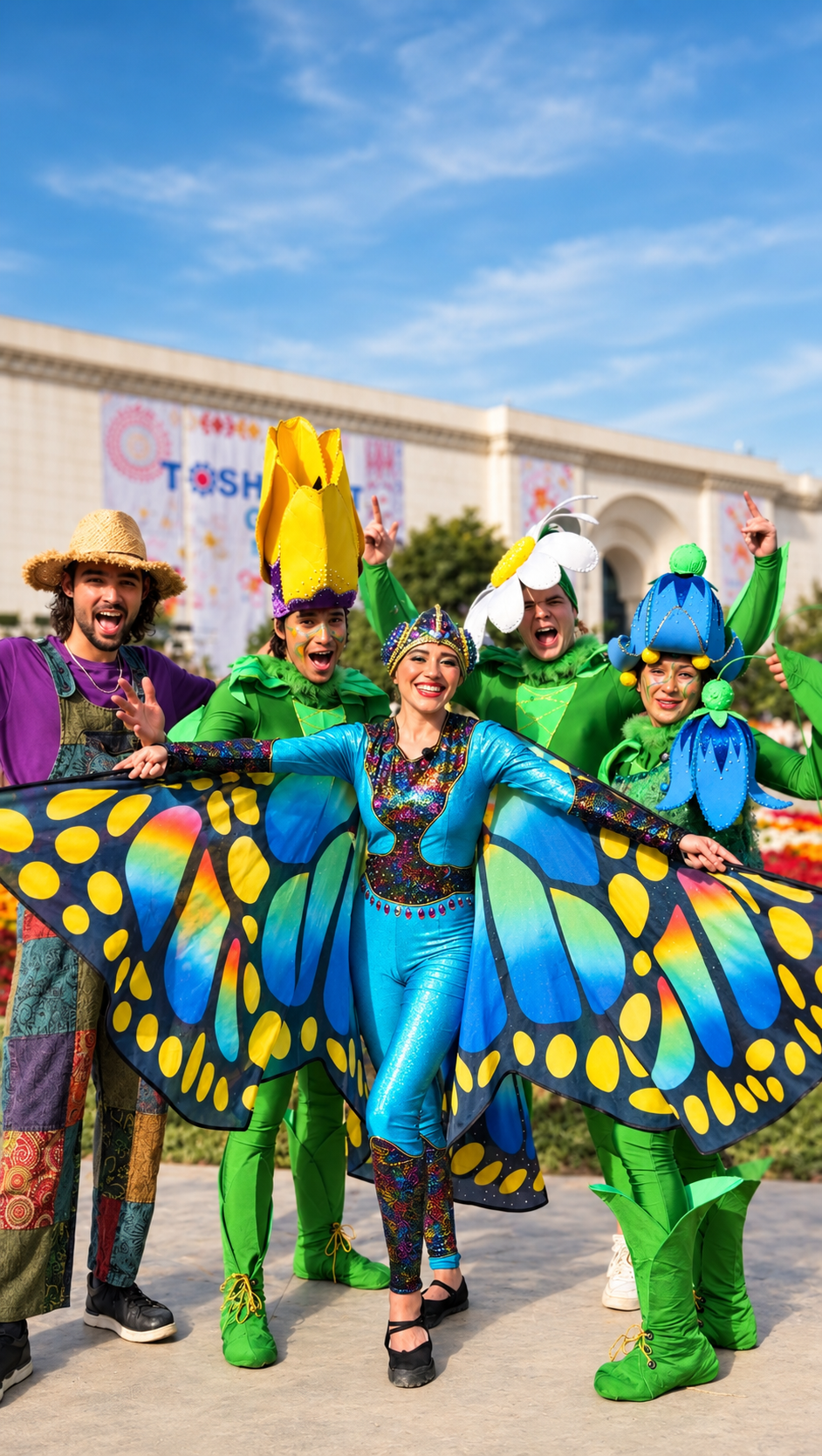 Выступление Театр+ на Tashkent Flowers Fest 2026