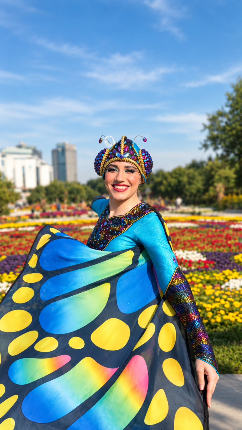 Выступление Театр+ на Tashkent Flowers Fest 2026