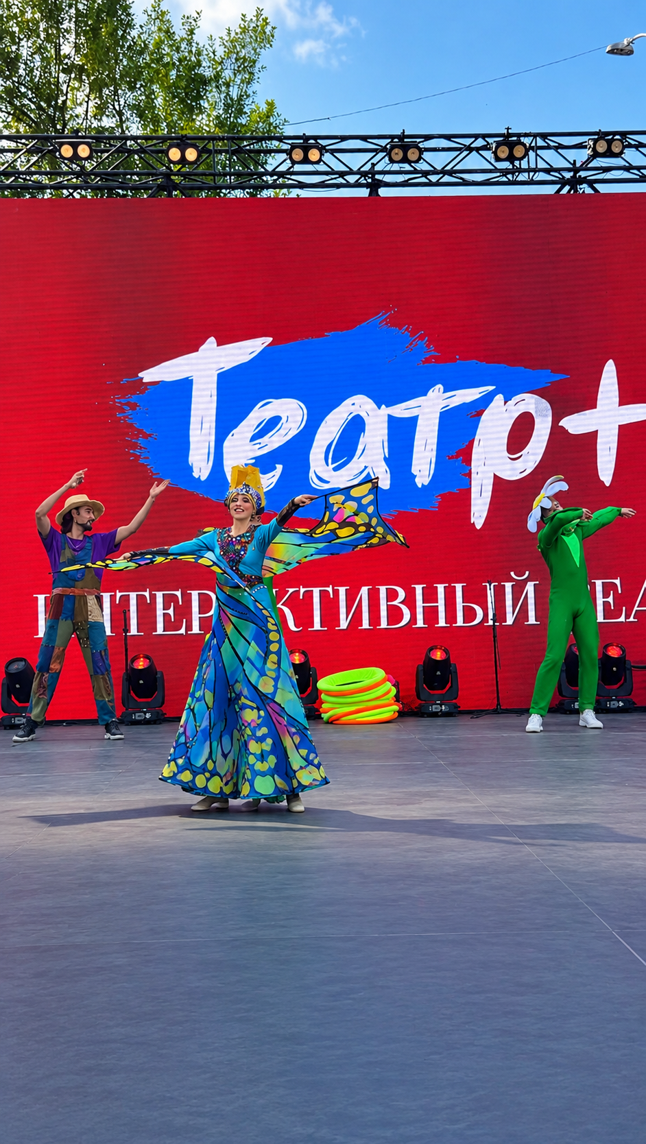 Выступление Театр+ на Tashkent Flowers Fest 2026